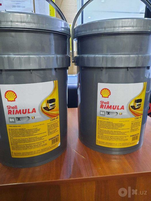 Дизельное масло Shell rimula