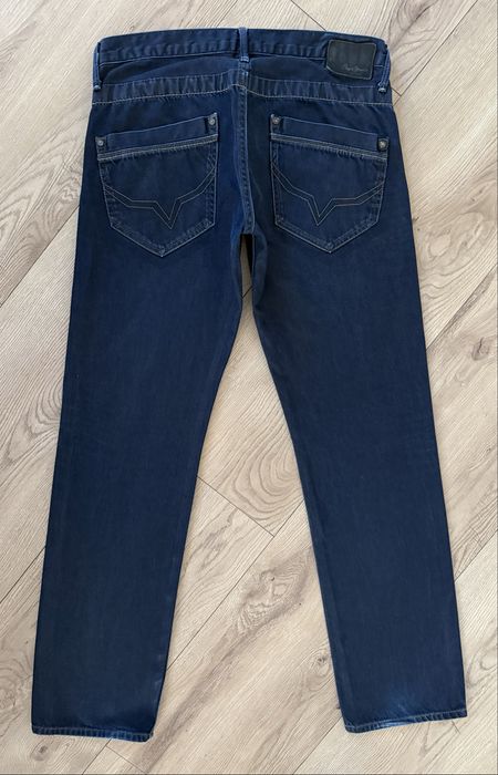 Blugi PEPE JEANS Albastru Inchis Barbati | Marime 34 x 34 (Talie 88 cm)