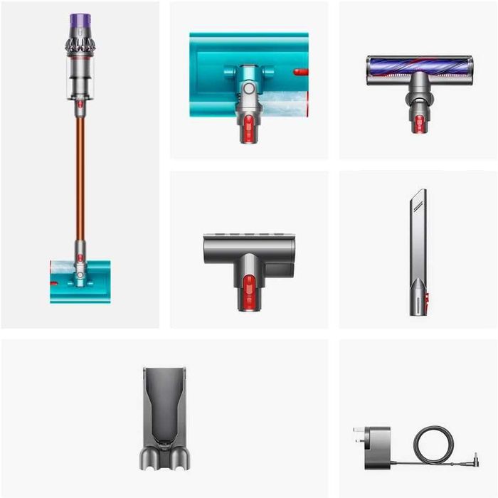 ПРОМО Нова 2г Гаранция Безкабелна Безжична Вертикална Прахосмукачка Dyson V10 Cyclone Submarine