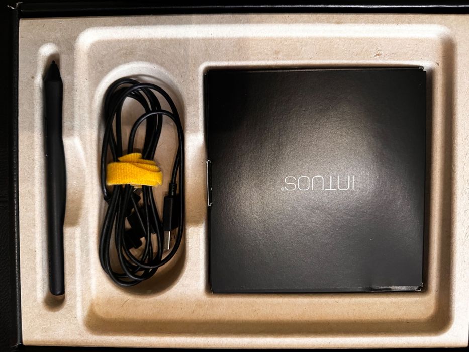 Графичен таблет Wacom Intuous Draw Син