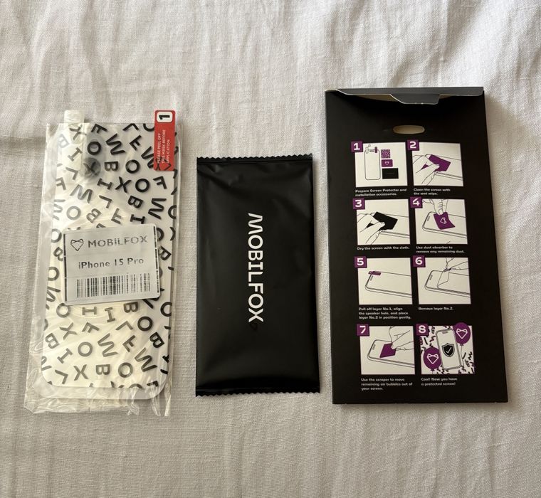 Case for IPhone 15 Pro + Screen Protector