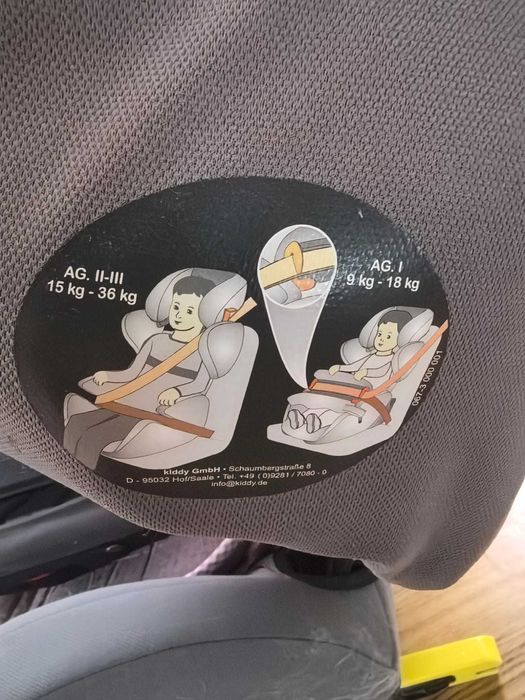 Scaun masina kiddy guardianfix pro 2+ scoica+ham