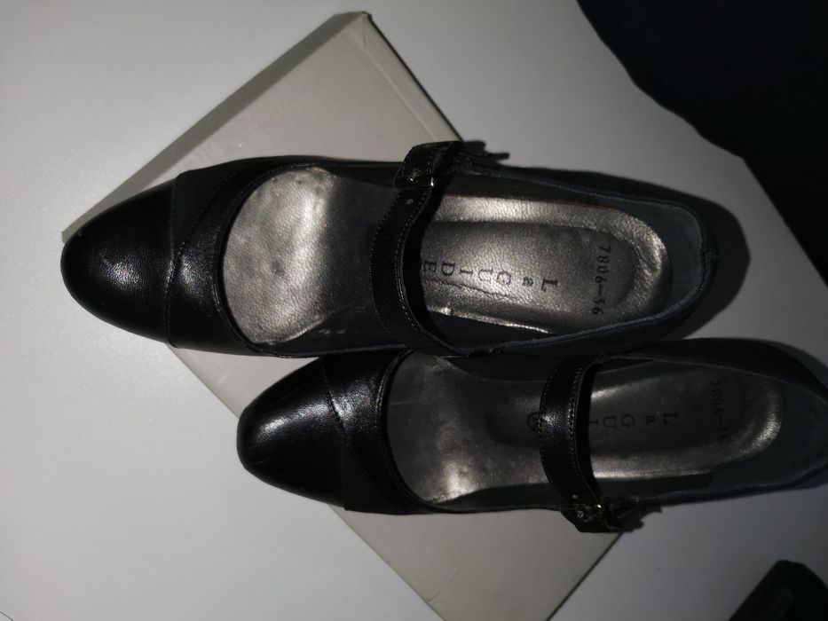 Pantofi din piele naturala mar 36