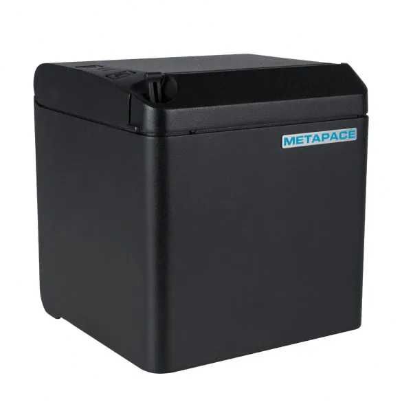 Принтер Metapace T-40 USB, RS232, Ethernet, 8 dots mm 203 dpi, cutter, черен - FASTPAY