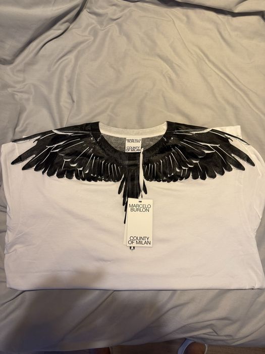 Tricou Marcelo Burlon nou cu eticheta Original