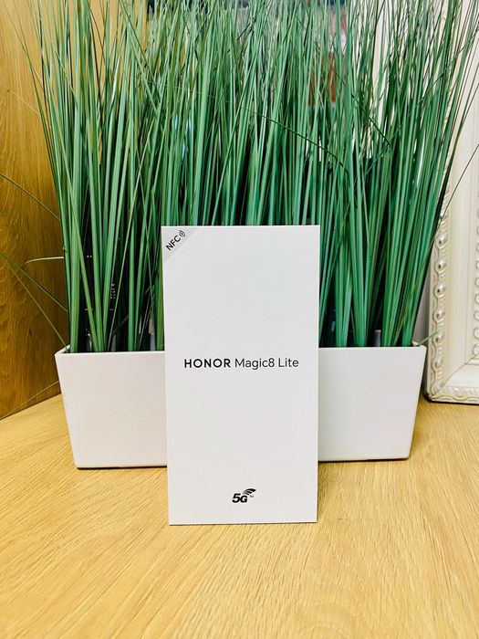 ЧИСТО НОВ !!! НЕРАЗПЕЧАТАН ! HONOR Magic 8 Lite, 8GB RAM, 512GB, Brown
