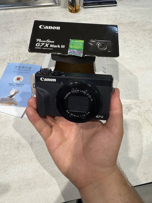 Canon G7 X Mark III