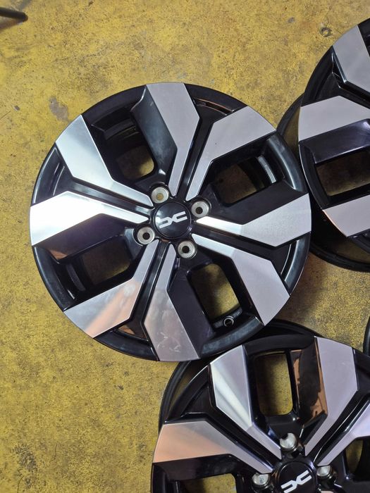 4 Jante Aliaj 4x100 16'' OEM Dacia Logan Dokker Sandero Jogger - MODEL 2026 / Renault Clio Captur 6.5J ET 45 !