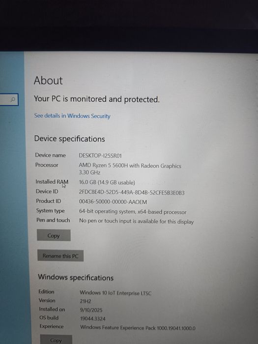 Lenovo IdeaPad Gaming 3 | Ryzen 5 5600H | RTX 3050 | 16 ГБ | 1 ТБ SSD