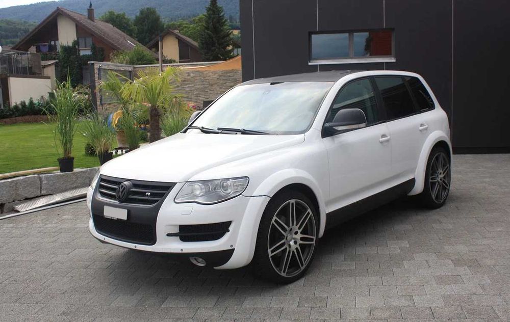 Evazari extensii aripi Overfendere Bandouri VW Volkswagen Touareg 2006 2007 2008 2009 2010 v2