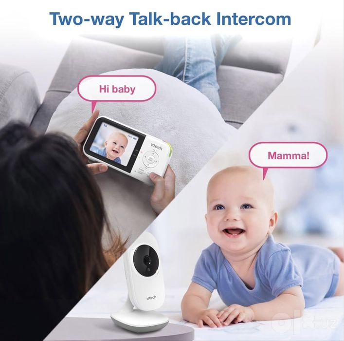 Видеоняня Радионяня Beby Monitor VTech VM819 Размер экрана 2,8 LCD