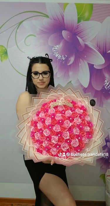 Buchete trandafiri de sapun