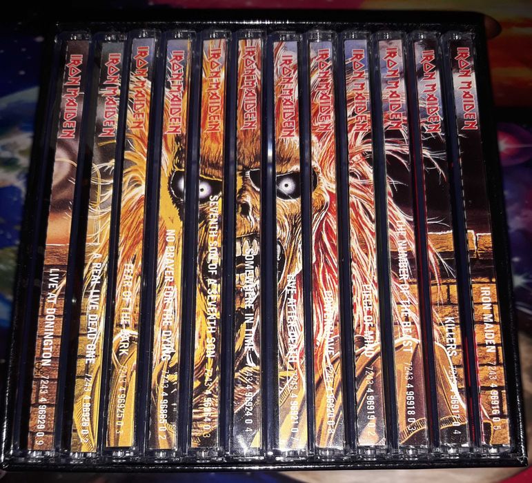 BoxSet Iron Maiden 1980-1993 (15 CD) - Ediție EMI UK - Mint