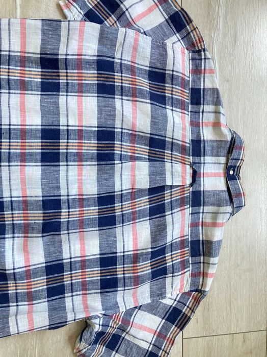 GANT 100% Linen shirt мъжка ленена риза лен размер L