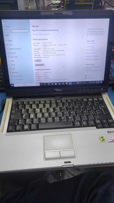 laptop tableta fujitsu T5010 240gb SSD 8Gb ram DVDRW alimen bateria ok