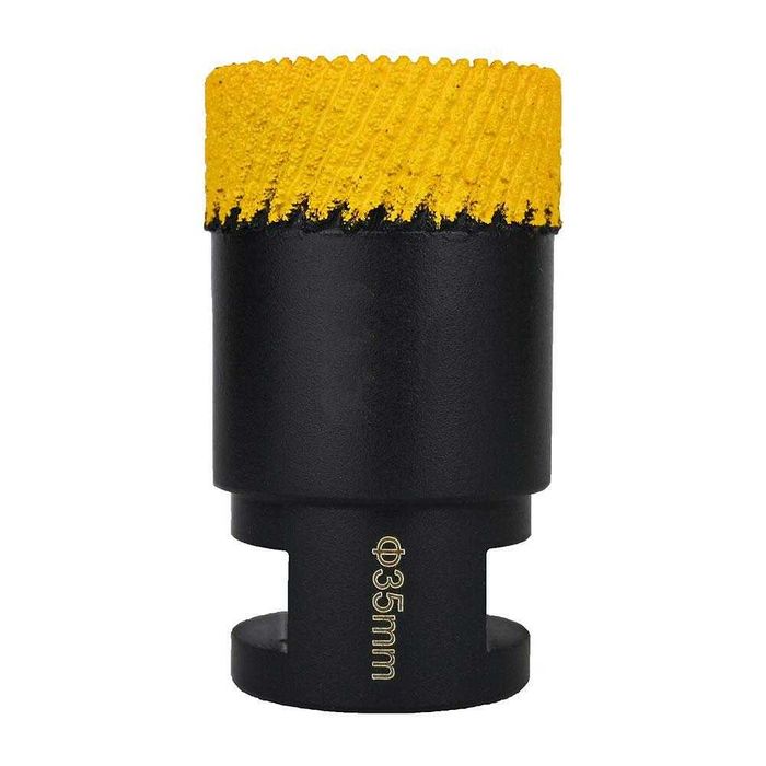 Боркорони диамантени за гранитогрес, фаянс, 20-68 мм, 5 части, с конус