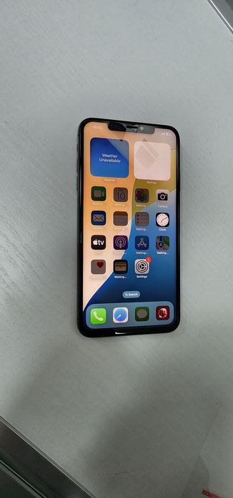 iphone XS Max LL/A 256GB Black Bat 77% Aybi Face yoq
