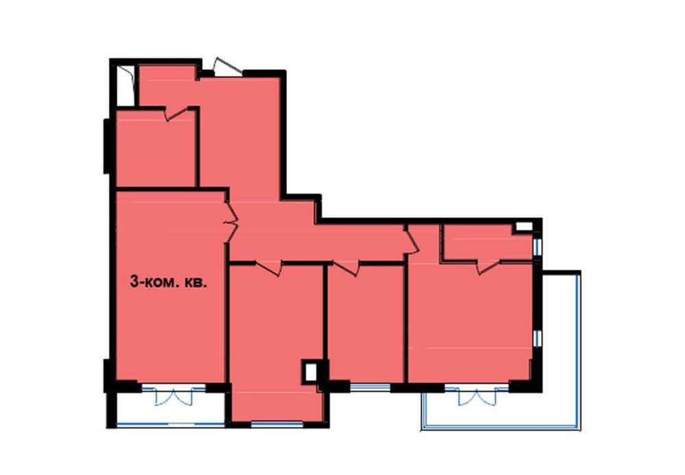 Продается 4х ком квартира, ЖК Vegas Tower, ор-р: ул Ш.Руставели,107м²