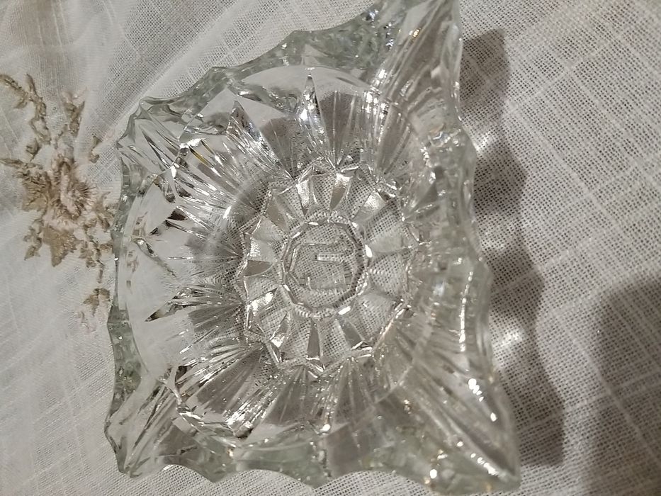 Пепельница хрустальная