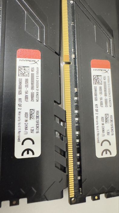 Memorie HYPERX fury HX430C15FB3K2/16   (2x8GB) CL 15