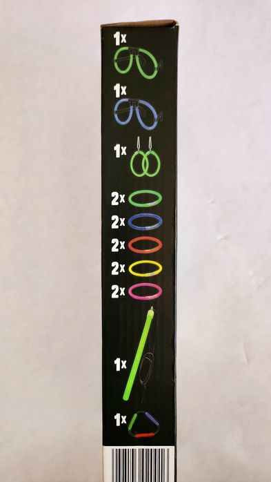 Set 20 betisoare luminoase multicolore