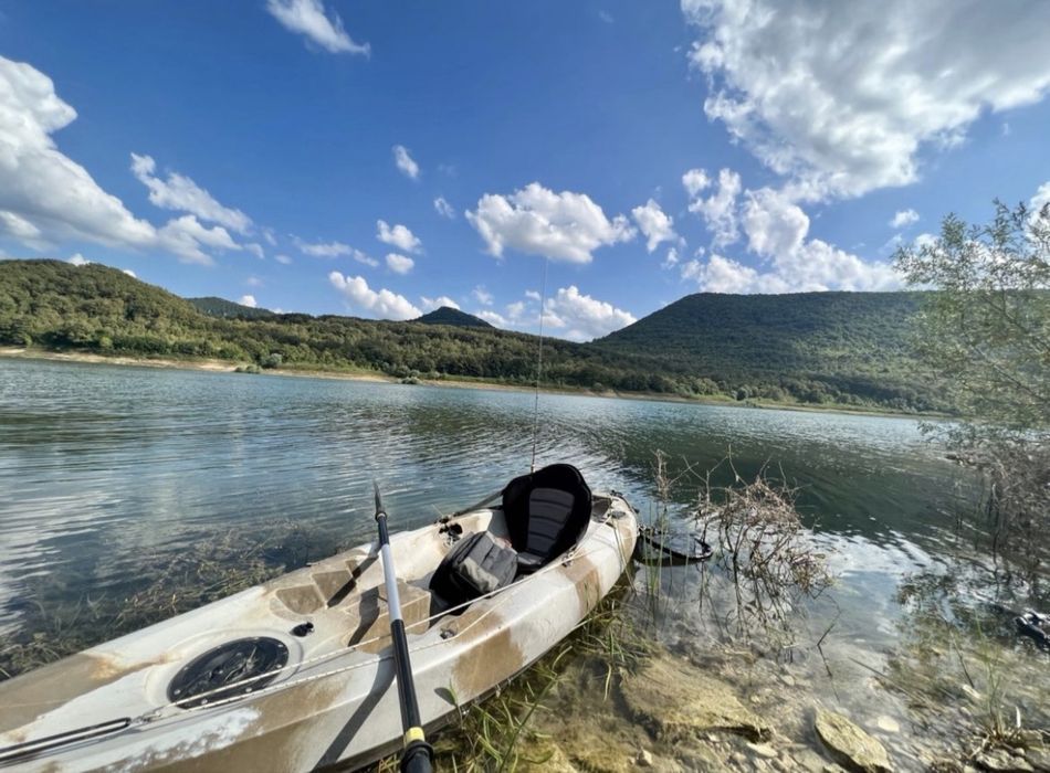 Риболовен Каяк - Камуфлаж