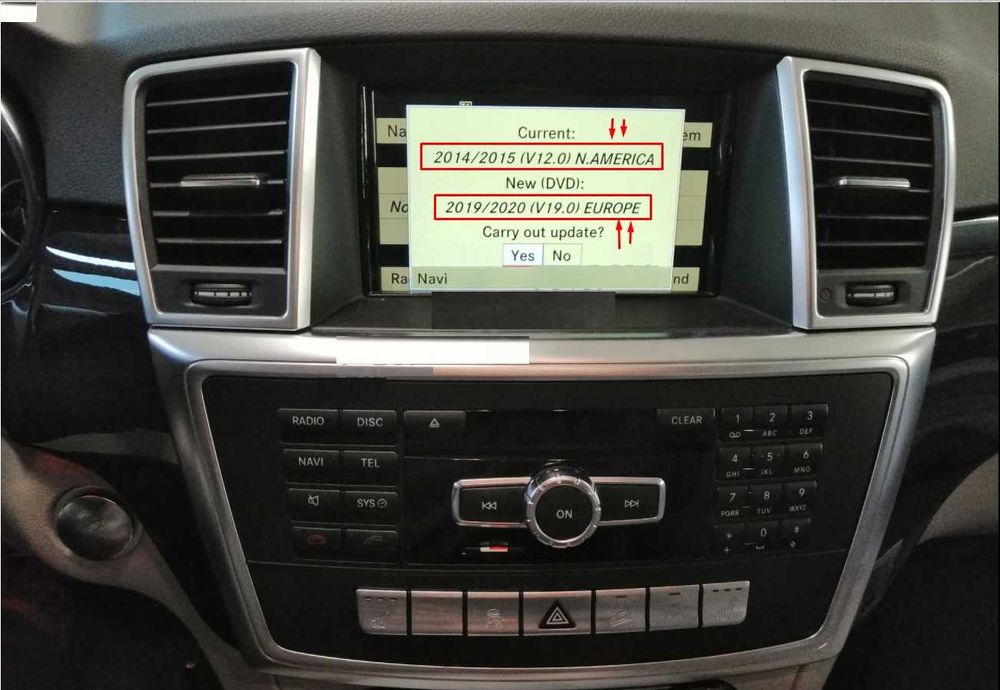 2026 СД карта навигация Mercedes Мерцедес Sd Card пин код map update