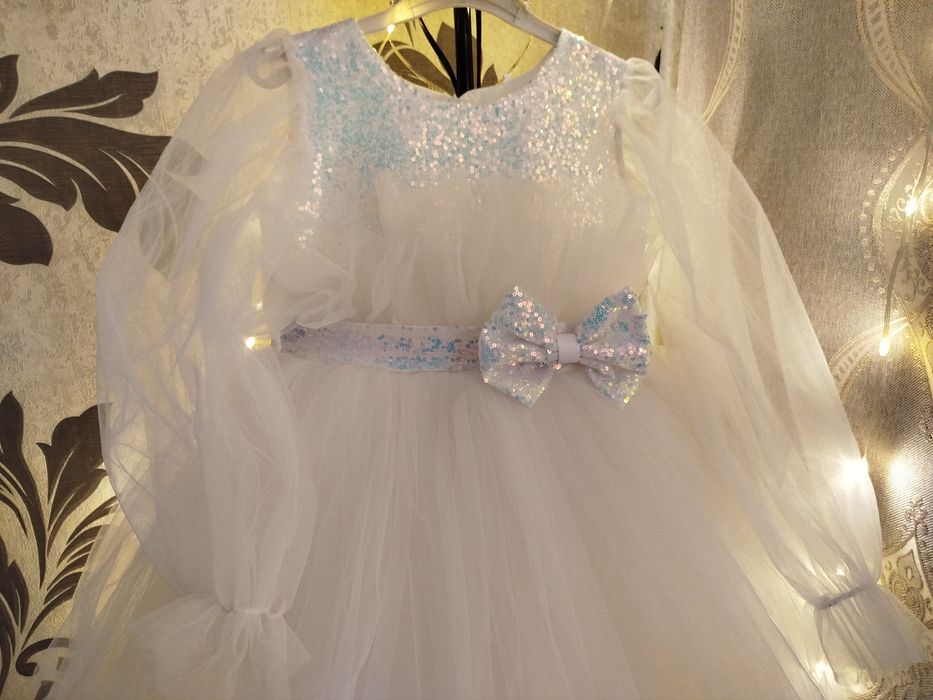 Детское пышное платье