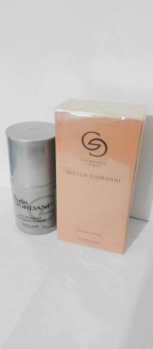 Set Mister Giordani Oriflame (apă de parfum + roll-on )