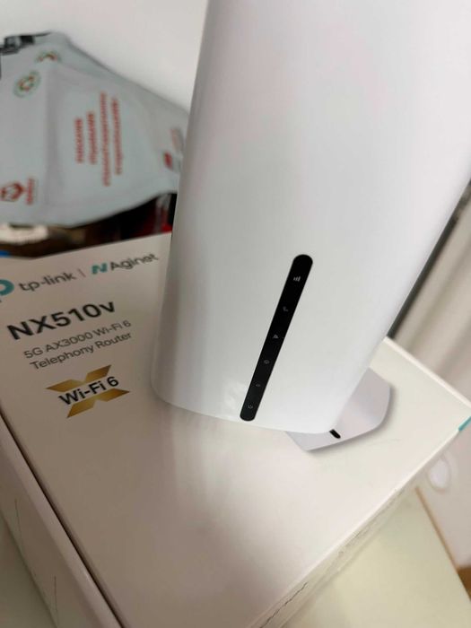 Router 5G TP-Link NX510v AX3000 Wi-Fi 6 cu slot Nano SIM