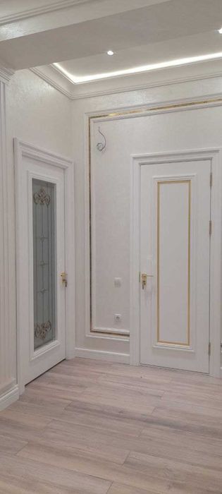 MDF, Шпон va yog'ochdan yasalgan eshik va romlar