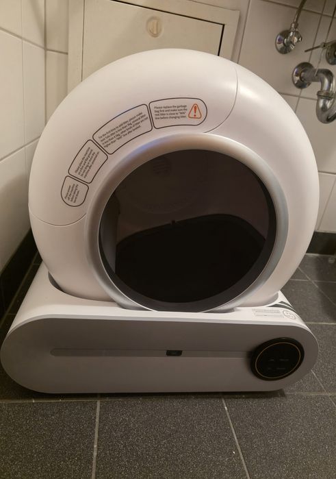 Litieră Automată Inteligentă (Radar) - Funcționează Perfect (Mici Zgâr