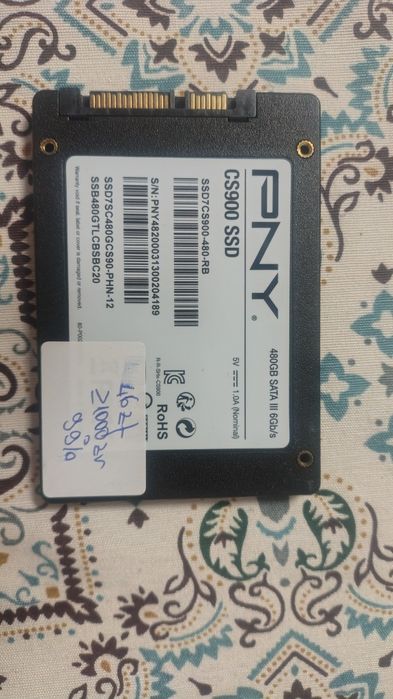 SSD PNY CS900  de 480GB