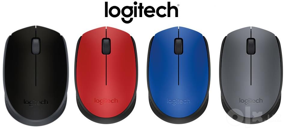 Мышь Логитеч LOGITECH M170 Wireless Mouse Black-Grey USB