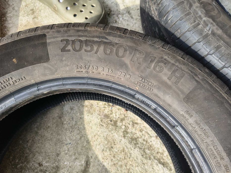 Set 4 cauciucuri vara Continental 205/60/16 r16 2022