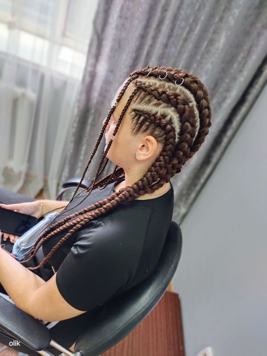 Плетение кос любого формата