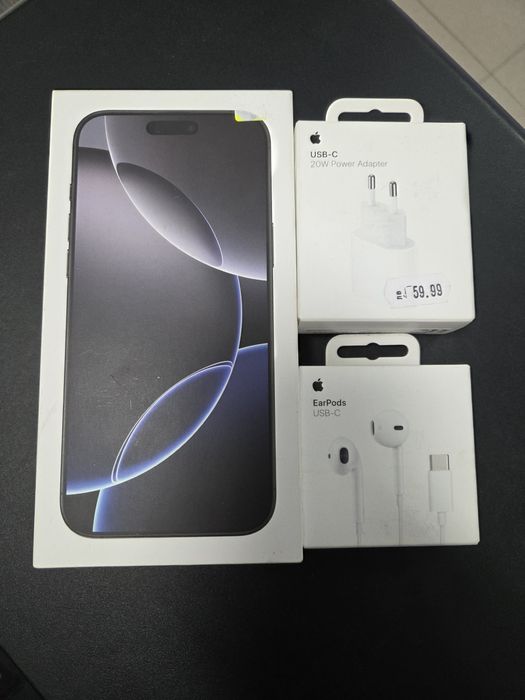 Apple iPhone 16 Pro Max – 256GB – Black Titanium