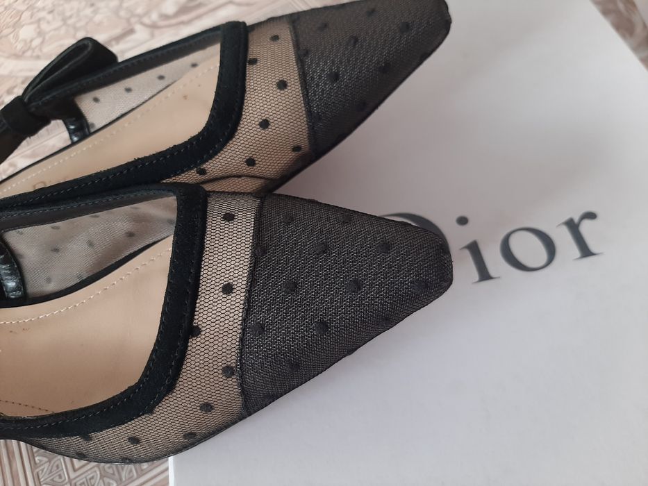 Туфельки слинбеки Диор 37 размер