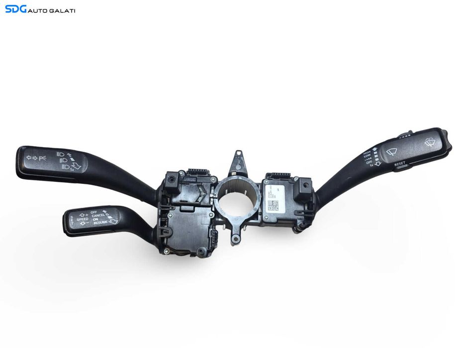 Ansamblu Maneta Manete Semnalizare Stergatoare Tempomat Pilot Automat Audi A5 2008 - 2016 Cod 8R0953502D [LS0423]