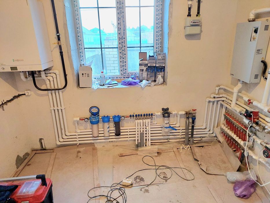 Отопление, водоснабжение.