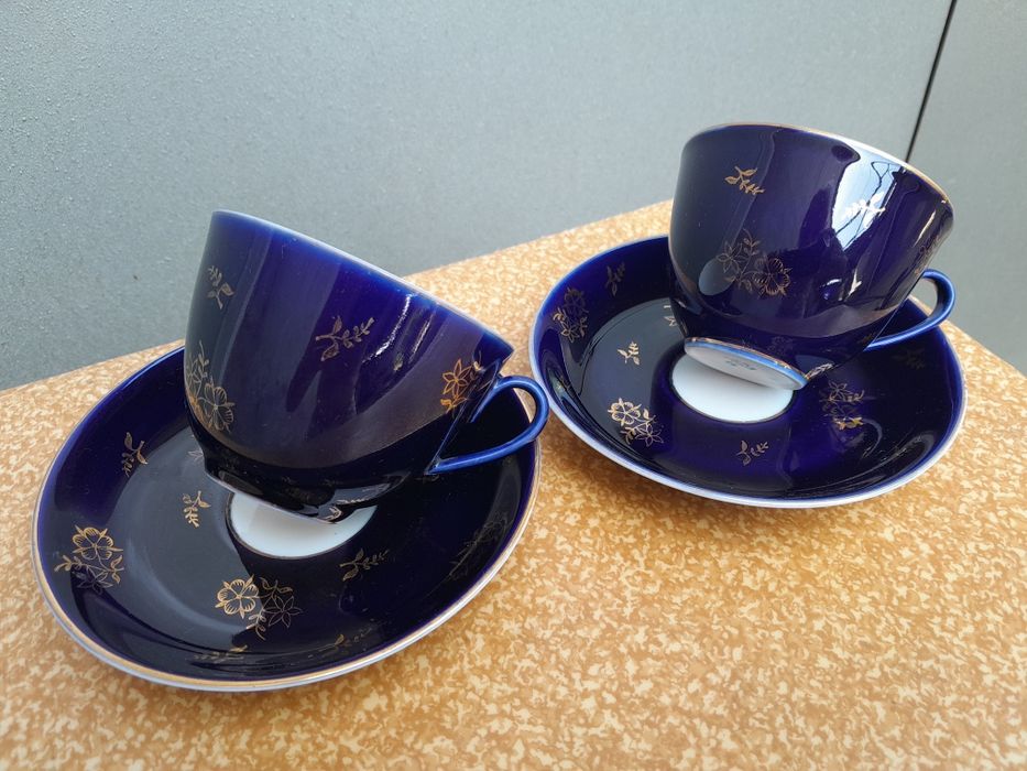 Винтажный советский чайный набор (вып. 1950-60г.г.)