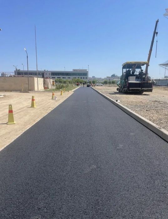 Укладка асфальта