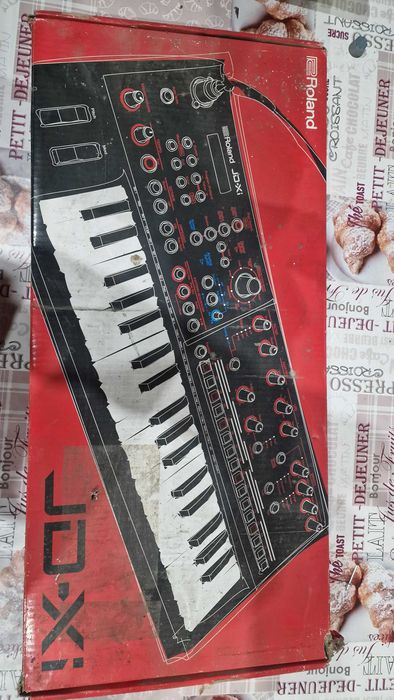 Roland Sintetizator JD-Xi cu 37 Dinamic Taste Negru