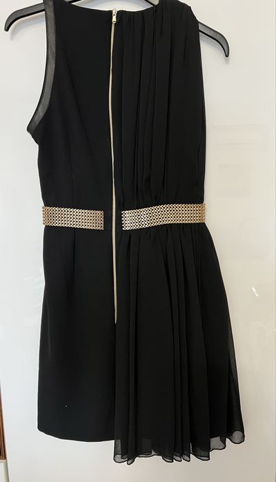 Rochie mini, neagra, pentru evenimente, marimea 36