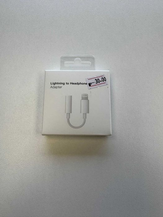 Adaptor Audio Mufa Jack 3.5mm - Lightning iPhone