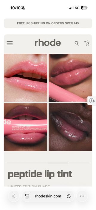 Rhode Sweet pea lip tint