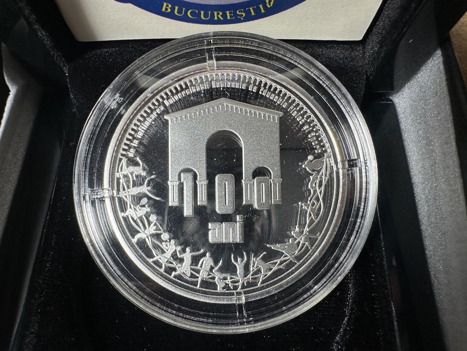 Medalie argint 999 47g Proof UNEFS