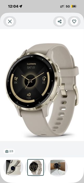 Женские часы Garmin Venu 3S