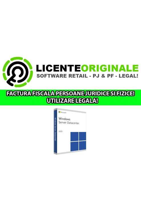 Licente Windows Server Standard & Datacenter 2025 - FACTURA FISCALA!