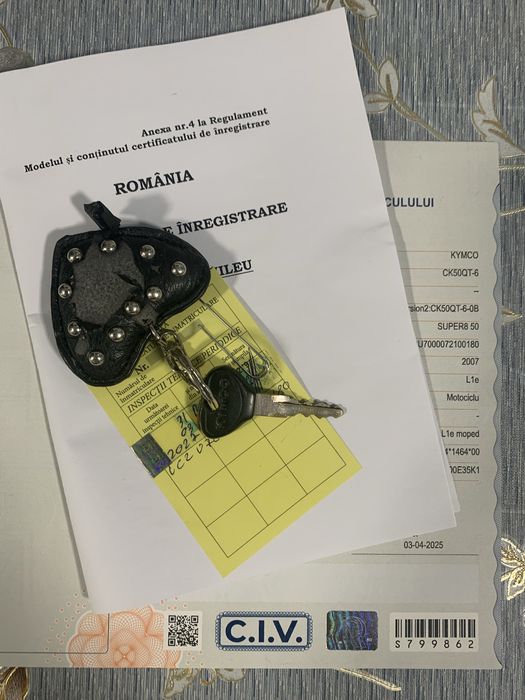 Scuter kymco , 50, cm